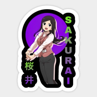 Touko Sakurai Senpai Ga Uzai Kouhai No Hanashi Sticker